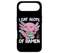 Custodia per iPhone Air Axolotl Eating Ramen Noodles - I Eat Alotl of Ramen Axolotl
