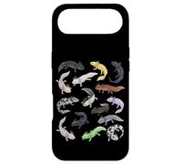 Custodia per iPhone Air Axolotl Morphs Tipi di Axolotls Scienza Estetica Biologia