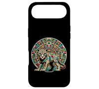 Custodia per iPhone Air Azteco Dio Tezcatlipoca E Leopardo Con Il Calendario Maya