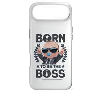 Custodia per iPhone Air Baby Boss «Nato per essere il capo» come un capo Kids