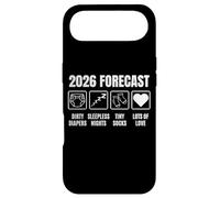 Custodia per iPhone Air Baby Coming Soon 2026 Forecast Baby Shower Funny New Dad Mom