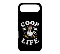 Custodia per iPhone Air Backyard Chicken Coop Life Retro Rubber Hose Cartoon
