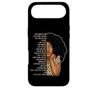 Custodia per iPhone Air Bambini Black Pride Girls I Am Black Girl Magic Leopard Cheetah