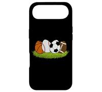 Custodia per iPhone Air Bambini Pasqua Ragazzi Calcio Baseball Basket Calcio Coniglietti