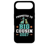 Custodia per iPhone Air Bambini promossi a Big Cousin 2027 Dinosaur New Baby Shower