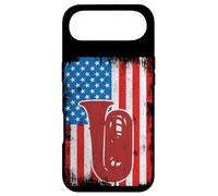 Custodia per iPhone Air Bandiera degli Stati Uniti Suonatore di tuba