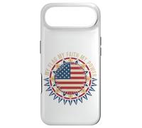 Custodia per iPhone Air bandiera, fede, il mio potere Bandiera america