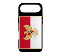Custodia per iPhone Air Bandiera indonesiana con stemma dell'Indonesia