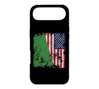 Custodia per iPhone Air Bandiera USA Libia 1977-2011 Distressed - Metà americana