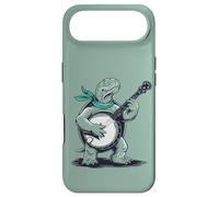 Custodia per iPhone Air Banjo Playing Turtle Retro Animal Bluegrass Terrapin