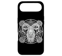Custodia per iPhone Air Baphomet satanista, testa di metallo Halloween, satanismo