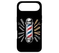 Custodia per iPhone Air Barber Pole Icon Barber Tools Forbici