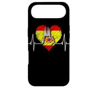 Custodia per iPhone Air Barcellona Skyline Heartbeat Spagna Bandiera Sagrada Familia