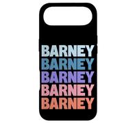 Custodia per iPhone Air Barney Funny Modern Repetitive Text Design First Name Barney