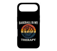 Custodia per iPhone Air Baseball Is My Therapy Vintage Retro Glove Player