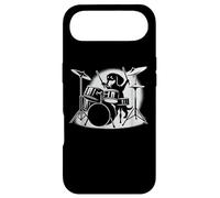 Custodia per iPhone Air Bassotto che suona la batteria batterista amante dei cani