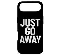 Custodia per iPhone Air Basta andare via divertente dichiarazione antisociale