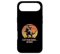 Custodia per iPhone Air Batti le mani Oh aspetta Funny T Rex Dinosaur