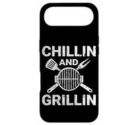 Custodia per iPhone Air BBQ di cookout raffreddamento e grigio vintage