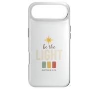 Custodia per iPhone Air Be The Light, Matthew 5:14 Retro Star Christian
