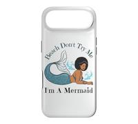 Custodia per iPhone Air Beach Don't Try Me I'm A Mermaid Funny Black Sirene Donne
