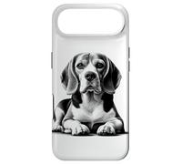 Custodia per iPhone Air Beagle super dolce come ritratto in posa sdraiata