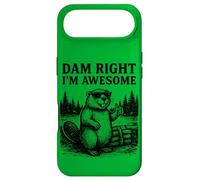 Custodia per iPhone Air Beaver Pun Joke Grafica Vintage Animale Umorismo Impressionante