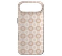 Custodia per iPhone Air Beige Light Brown Classic Geometric Honeycomb pattern