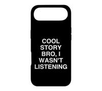 Custodia per iPhone Air bella storia fratello, non stavo ascoltando Sarcastic Introvert