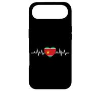 Custodia per iPhone Air Belle idee cadeau Coeur Drapeau de la Guadeloupe 971 gwada