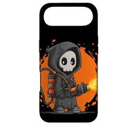 Custodia per iPhone Air Bello Grim Reaper Lanciafiamme con Fuoco