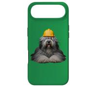 Custodia per iPhone Air Bergamasco - Casco rigido per cane da pastore, colore: giallo