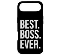 Custodia per iPhone Air Best Boss Ever Sign,World's Best Boss Award Work Boss Funny