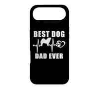 Custodia per iPhone Air Best Dog Dad Ever Chow Chow Dog Heartbeat Paw Puppy Lover