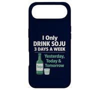 Custodia per iPhone Air Bevo solo soju 3 giorni a settimana divertente coreano alcol umorismo