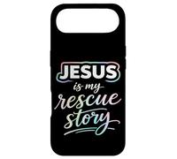Custodia per iPhone Air Bibbia di fede cristiana Gesù è la mia storia di salvataggio