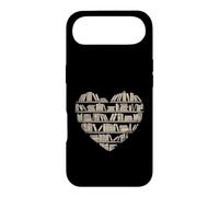 Custodia per iPhone Air Biblioteca per amanti del libro di lettura a forma di cuore