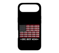 Custodia per iPhone Air Big Boy 4014 Train Engineer Steam Train American Flag July 4