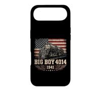 Custodia per iPhone Air Big Boy 4014 Train Engineer Steam Train American Flag July 4