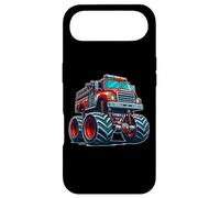 Custodia per iPhone Air Big Wheels Fire Truck Firefighter Kids Boys Monster Truck
