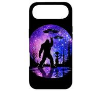 Custodia per iPhone Air Bigfoot Alien Rock Sulla Foresta Cryptid UFO Sasquatch Yeti