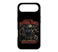 Custodia per iPhone Air Bigfoot Mothman protegge le leggende criptiche dei nostri parchi nazionali