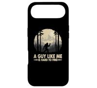 Custodia per iPhone Air Bigfoot Rock Sign A Guy Like Me is Hard to Find Escursionismo Divertente