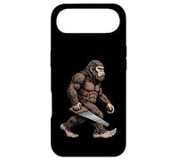 Custodia per iPhone Air Bigfoot - Sega manuale per carpentiere Sasquatch, lavorazione del legno