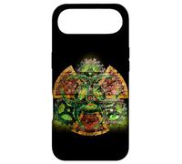 Custodia per iPhone Air BioPunk Toxic Vintage Brick Radioactive Hazard Orologio Ingranaggi
