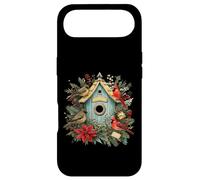 Custodia per iPhone Air Birdhouse Cardinal Winter Birds Lover - Birdwatcher natalizio