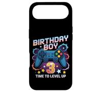Custodia per iPhone Air Birthday Boy Time To Level Up Gamer Videogioco 3 Anni