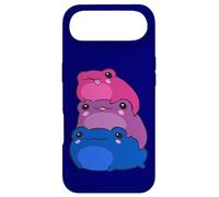 Custodia per iPhone Air Bisexual Flag Color Frogs Subtle Bi Pride LGBTQ Aesthetic