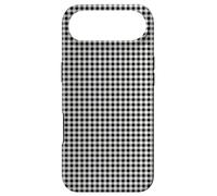 Custodia per iPhone Air Black and White Gingham Case - Classic Buffalo Check Pattern