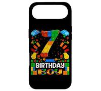 Custodia per iPhone Air Blocchi di costruzione di 7 anni 7 ° compleanno ragazzo costruttore di mattoni